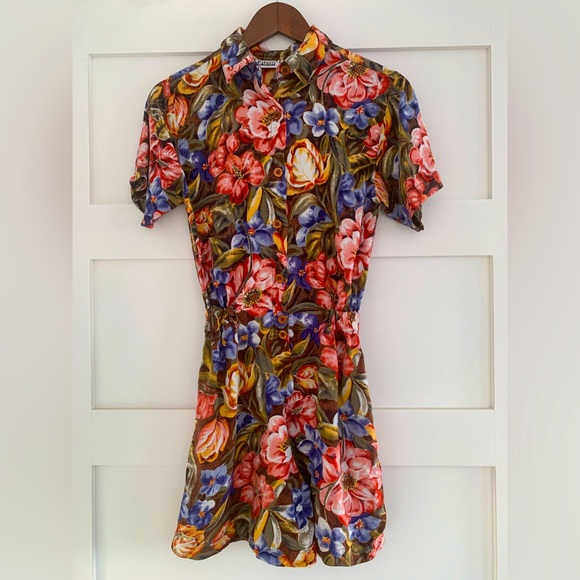 Capacity Petites Floral Romper Size Petite/Medium - Picture 1 of 3